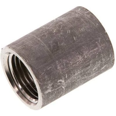 Rp 1/2'' x 26.4mm RVS Las uiteinde 40 Bar DIN 2986 - 34mm