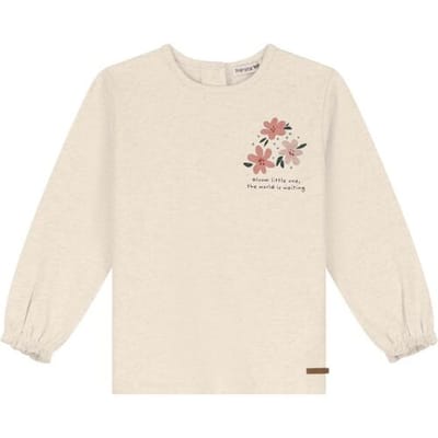 Prénatal baby shirt Light Brown Melange 56 dames