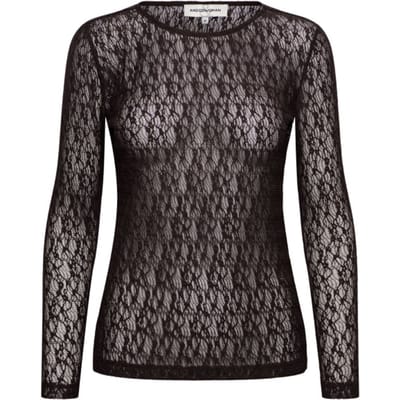 &Co Woman TRIS LACE - Top - XS - Bruin