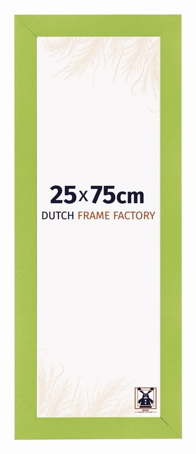 Fotolijst 25x75 cm - MDF - Groen - Praag