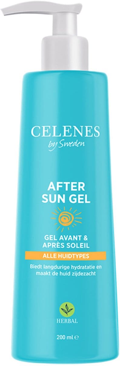 Celenes Herbal Pre-After Sun Gel - 3 x 200 ml - Voordeelverpakking