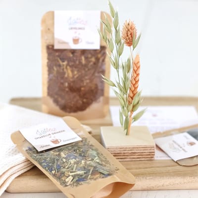 Lottea Giftset Theeproeverij 'La La Lente' - thee cadeaupakket met 3 theesoorten
