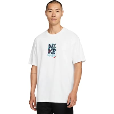 Nike Basketball T-shirt Wit K100