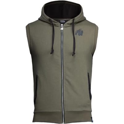 Hooded sweatshirt met rits Gorilla Wear Springfield