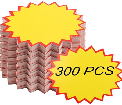 Store_8 - Retail Sale Signs - Prijskaartjes - Creatieve verkooplabels - 8x11 cm - Promotie prijskaartjes - Geschikt voor detailhandel - Retail verk...