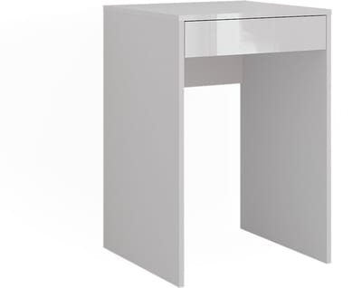 Vicco Sherry Kaptafel – 51.4 cm Wit/wit hoogglans