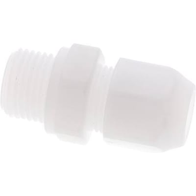 12x14mm & G1/2'' PP rechte slangkoppeling met buitendraad 10bar/145psi