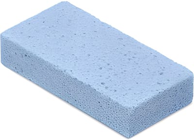 Blue Pedicure Steen Blauw 100x50x20 mm – In Folie Verpakt – 1 Stuk – Voetverzorging & Eeltverwijdering