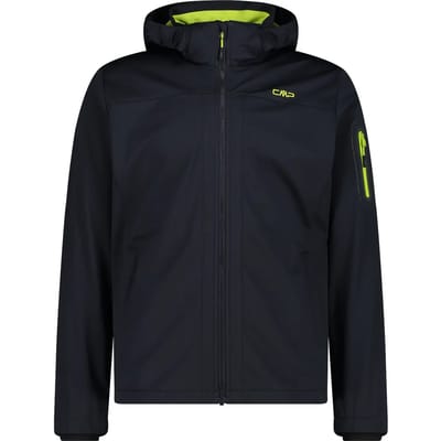 Cmp Zip Hood 39a5027 Softshelljack Zwart L Man