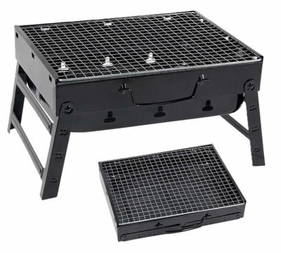 Ceruzo Opvouwbare Barbecue - 35x27 cm -Draagbare Houtskool Grill – Compact-Lichtgewicht