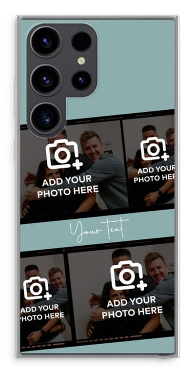 Gepersonaliseerd - Case Company® - Hoesje geschikt voor Samsung Galaxy S23 Ultra hoesje - Filmrol N°2 - Soft Cover Telefoonhoesje - Bescherming aan alle Kanten en Schermrand