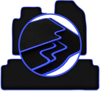 CARLUX-BLUE automatten voor: Toyota Camry V sedan (1996-2001)