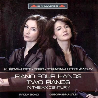 Paola Biondi & Debora Brunalti - Piano Four Hands | Two Pianos In The XX Century (CD)
