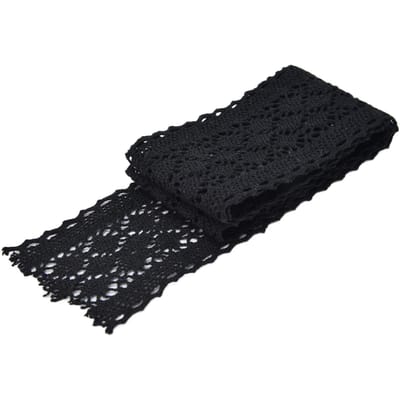 Kanten Rand 10 Yards Prachtig Patroon Eco-vriendelijk Duurzaam Huidvriendelijk Wit Kantlint voor