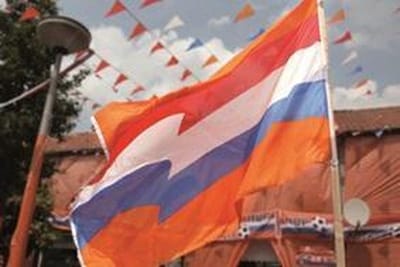Oranje vlag XXL 200x300cm - Beste kwaliteit