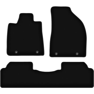 BASIC zwarte veloursmatten voor: Lexus RX III Hybrid SUV (2008-2015)