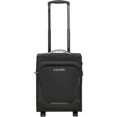 travelite Trolley Jetpack Wings 2 Cabin Black Zwart 40cm