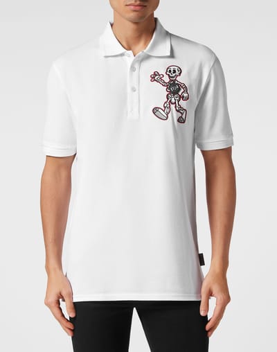 Poloshirt Skull
