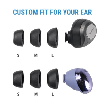 Comply TrueGrip Pro TWo-220-C voor Samsung Galaxy Buds Pro en Jabra 85t. Mixed size.
