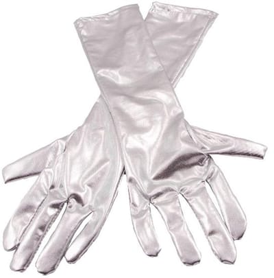 Folat - Handschoenen Metallic Zilver