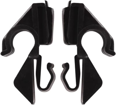 Hoedenplankbeugels met clips voor Fiat Grande Punto en Punto Van Evo 1999 - Links en Rechts, Stevige Bevestiging en Eenvoudige Installatie