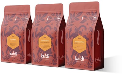 Kaldi Classics - Koffiebonen proefpakket 3 x 500 gram - Arabica en Robusta bonen - Proef onze klassiekers