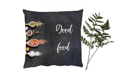 Sierkussens - Kussentjes Woonkamer - 40x40 cm - Eten - Good food - Spreken - Quotes