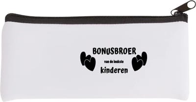Akyol - bonusbroer van de leukste kinderen Etui - Broer - de leukste broer - verjaardag - cadeautje voor broer - kado - geschenk - 20 bij 9 cm