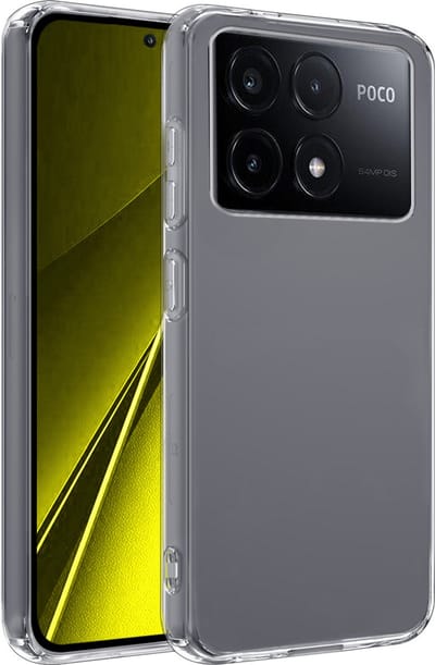 Hoesje - Geschikt voor Xiaomi Poco X6 Pro 5G - Sterk & Shockproof - Hoes Cover - Siliconen Case - Telefoonhoesjes - Transparant