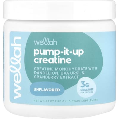 Echt waar, Pump-It-Up-Creatine, Ongezoet, 173 g (170 gr)