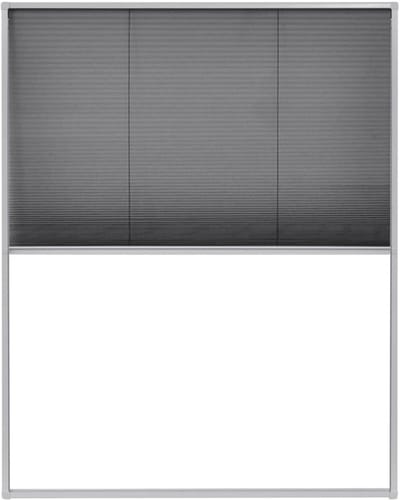 Plissé Hor voor Dakraam - Insectenwering met Aluminium Frame