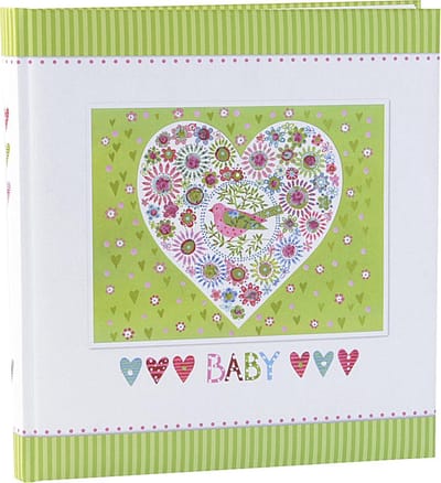 GOLDBUCH GOL-15475 Babyalbum LOVELY BIRD als Fotoboek zonder tekst