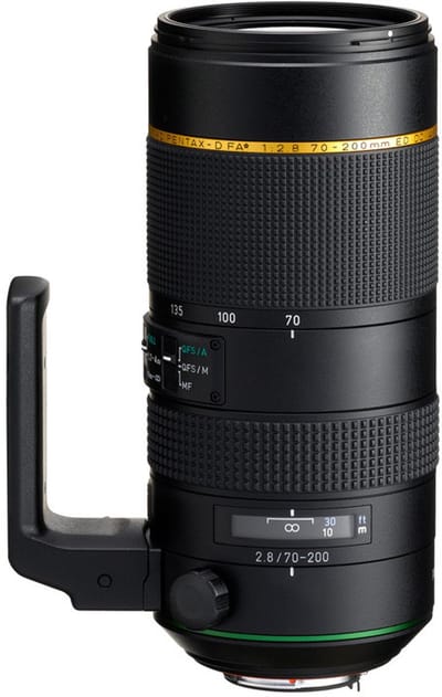 DFA 70-200mm f/2.8 ED DC AW  Pentax K volbeeld