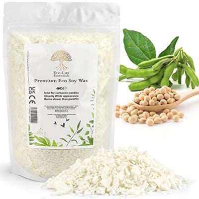 Premium Eco Soja Wax 4 kg - Veganistisch en 100% Natuurlijk