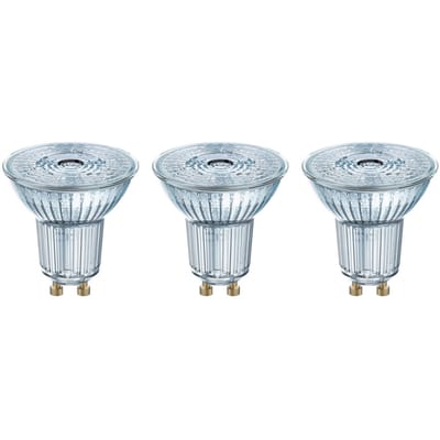 OSRAM LED reflector GU10 4,3W, universeel wit, 3 per-set