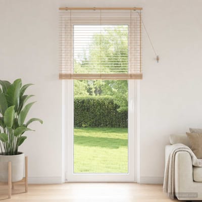 vidaXL - Venetiaanse - jaloezie - Eiken - Look - 100 - x - 250 - cm - 35 - mm