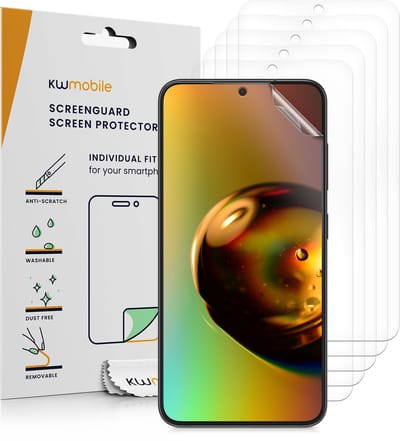 kwmobile 6x screenprotectors geschikt voor Samsung Galaxy S25 Edge - beschermende folie voor smartphone