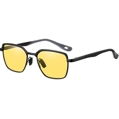 0 -0.5 -0.75 à -6.0 Extérieur Carré Myopie Lunettes de Soleil Hommes Anti-Reflets Conduite Myope Lunettes de Soleil Pour Homme Myopia -5.5