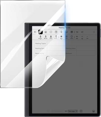 3mk, Geschikt voor Huawei MatePad Paper, Schokbestendige Hydrogel Screenprotector, Transparant