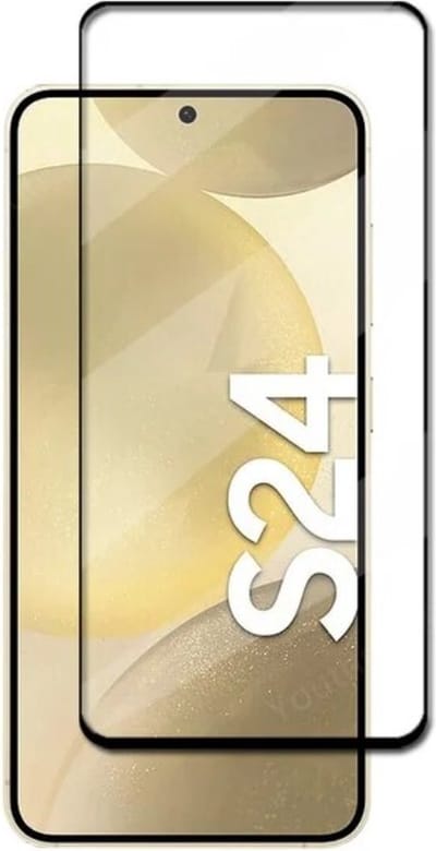 Full Cover Screenprotector Geschikt Voor Samsung S24 - Volledige Beschermglas - PREMIUM Tempered Glass - 1 stuk