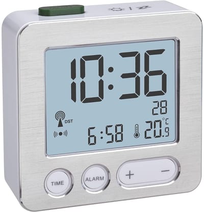 VELTRR® Klokradio met Wekker - Digitale Wekker - Wekkerradio