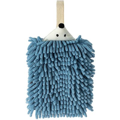 Chenille Handdoeken Keuken Badkamer Handdoek met ophanglussen Sneldrogend Zacht absorberend Microvezelhanddoeken Dierenegel
