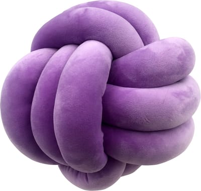 Zachte Kalmerende Tactiele Knuffelbal – Lila | Sensorisch Hulpmiddel voor Stress, Ontspanning & Emotieregulatie | Ø30cm
