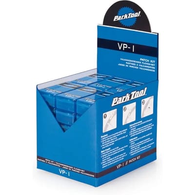 Park Tool VP-1 Bandenplakset met Vulkanisatievloeistof