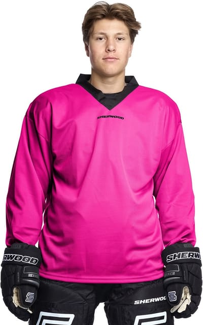 IJshockey trainingsshirt Jr. M roze Sherwood