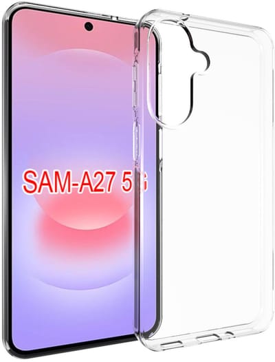 MobyDefend Hoesje - Geschikt voor Samsung Galaxy A27 - Transparante TPU Backcover - Volledig Doorzichtig