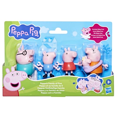 Peppa Pig Familie Speelgoedset - Peppa Pig Speelfiguur