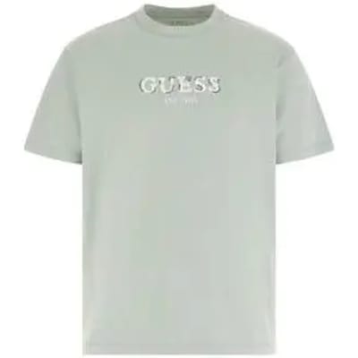 T-shirt Guess Logo Conast Stit