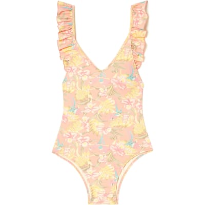 Louise Misha Bathing Suit Reva Sienna Parrots Size: XXS | One-Pieces Outlet | Dames | Roze