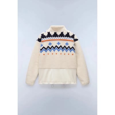 Napapijri Damen Pullover T-Ansei Fz W NP0A88VL Beige Dimity-S